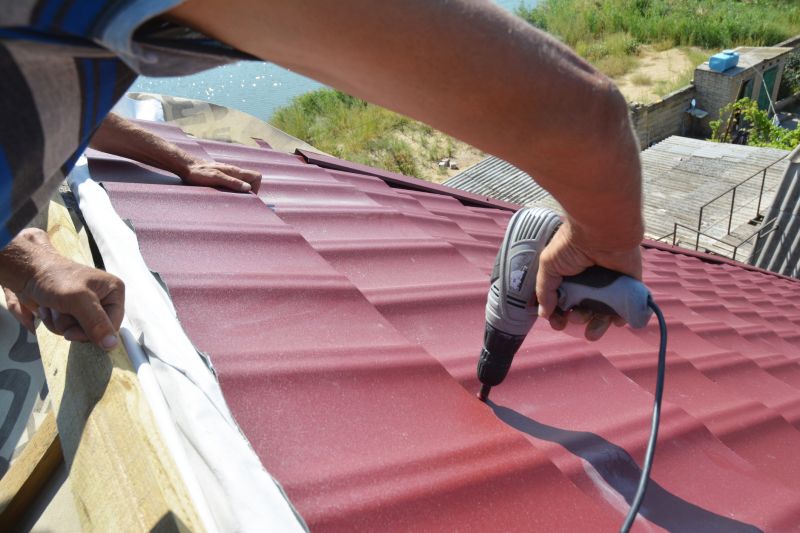 Metal Roof Flashing Repair